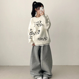 ペンレタリング プリンティング ラウンドニット