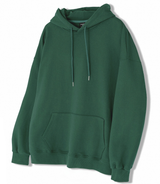 Authentic Relaxed Basic Hoodie Green