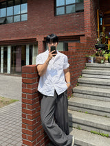 Oen Nylon Roll-Up Shirt