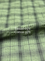 [Summer Recommendation] Tencel Cool Check Short Sleeve Shirt