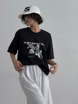 3 TAP Rose Silket Short Sleeve T Shirt (2color)