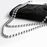 SVC-512 WEi Donghan Worn Double Dog Tag Silver Fashion Pants Chain