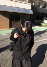  CLASSIC BUTTON SHORT COAT