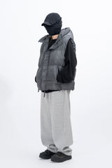 Andra Wrinkle Hood Padded Vest