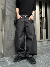Zeno Non-Faded Striped Balloon Pants