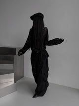 destroyed see-through knit (2color)