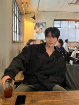 INF High-neck cardigan