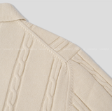 all-day cloth knit collar cardigan