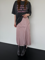 クローゼットサテンレーススカート