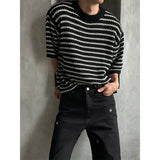 [S/S] セイントストライプハーフニット (3color)