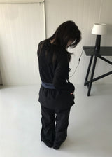 パラシュートスカートパンツ