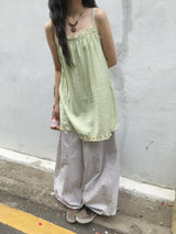 Cotton Balloon Pants