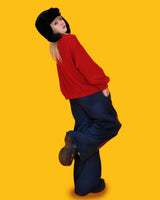 pop-pop patch string pants (2color)