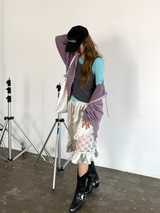 スラッシュスリムTシャツ