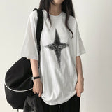 Tain DIA Boxy フィット半袖Tシャツ