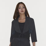 TULIP JACKET IN GREY
