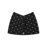 Cat Ear Star Beanie - BLACK