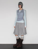 DEAR FRILL MIDI SKIRT