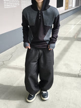 Eisanne Non-Fade Curved Denim Pants 3C