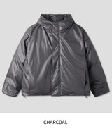 トウクグロッシーパファーフードパッディング