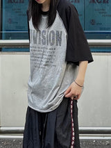 ディビジョンラグランTシャツ