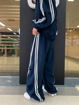 Seconds Track Tuck Wide Pants