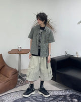 Etin Short Sleeve Check Shirt