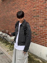 Code D Crop denim Jacket
