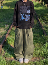 Convertible Wide Cotton Pants (5 Colors)
