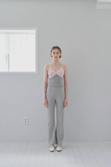 Cinamon Sleeveless - Pink Gray