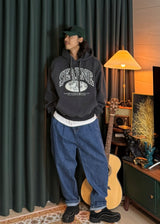 Couple Winter Cropped Fleece Hoodie 4COLOR