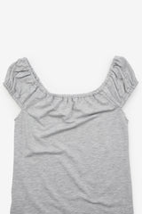 Blooming puff slim tee