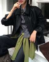 Flu Matte Leather Jacket