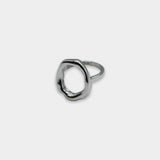 Melted Circle Frame Ring