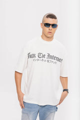 スケルトンロゴパフプリントTシャツ
