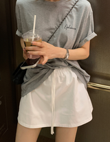 リア メール レタリング ショート スリーブ Tシャツ / 3カラー