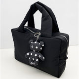 Padding Tote Bag (Black)