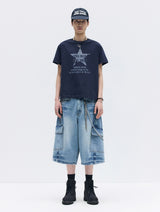 26SS★ クラックドスターハーフT