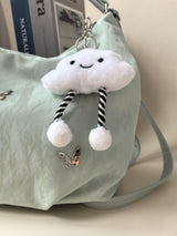 Cloud Doll Keyring Included Buttefly Plated Ribbon Balletcore bag