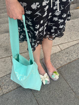 Sheer Floral Midi Skirt (2sizes)