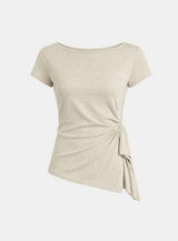 Serea Side Shirring Top