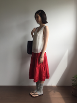 Veil Ruban Layer Sleeveless (2color)