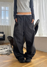 (UNISEX) PEACH WASHING BALLOON PANTS (3color)