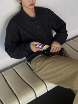 ASCLO メイズカラースウェットシャツ (2color)
