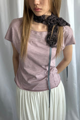 MUTED LAYER-T [Pink]
