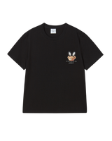 25FW WOMAN FUZZY BEAR SHORT SLEEVE T-SHIRT