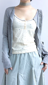 Milkair slim cardigan