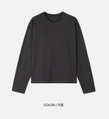 [F/W] エッセンシャルクロップロングスリーブス(5color)