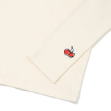 チェリーベーシックハーフネックTシャツ [IVORY]