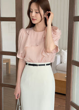 ビリー スリット Hライン ロングスカート(Belt Set)